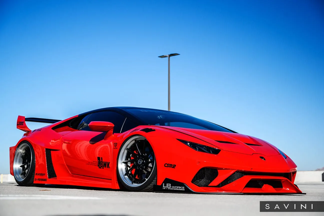 Savini Forged Wheels on Lamborghini Huracan (2014)