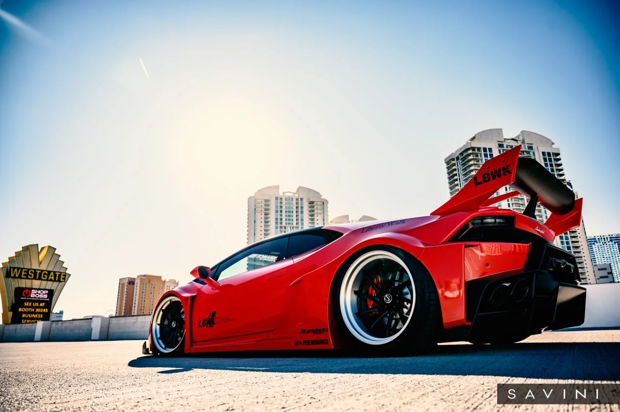 Savini Forged Wheels on Lamborghini Huracan (2014), photo 2