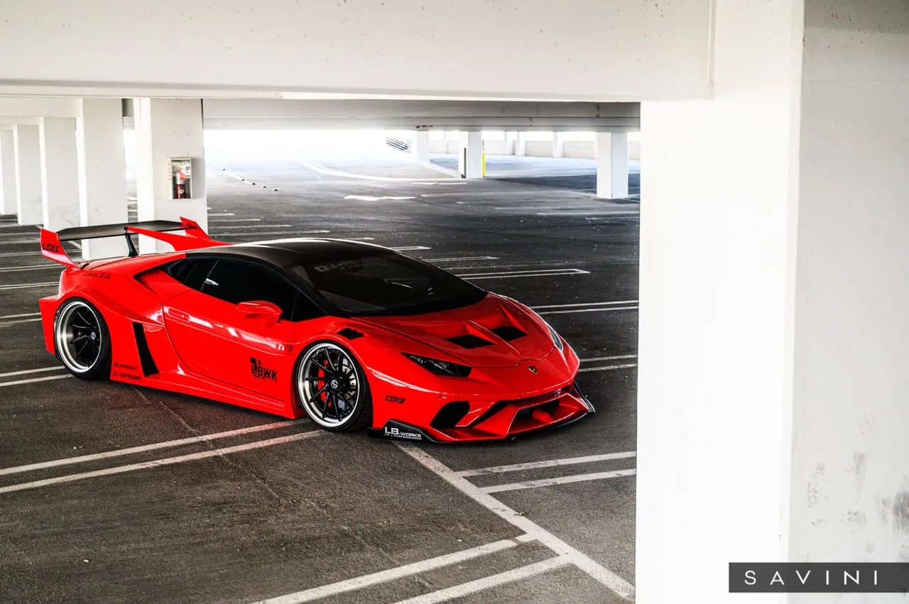 Savini Forged Wheels on Lamborghini Huracan (2014), photo 8