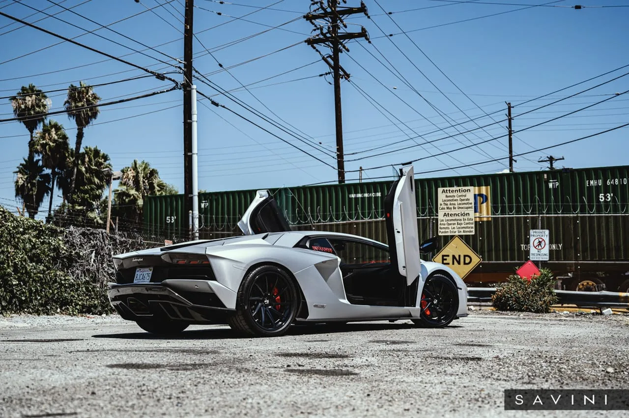 Savini Forged Wheels on Lamborghini Aventador First Gen.1, photo 4