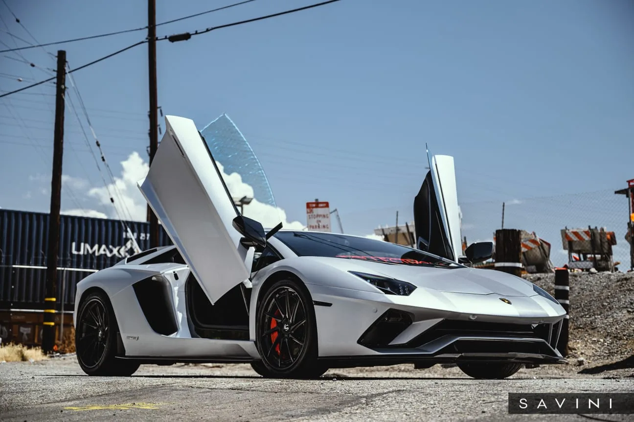 Savini Forged Wheels on Lamborghini Aventador First Gen.1