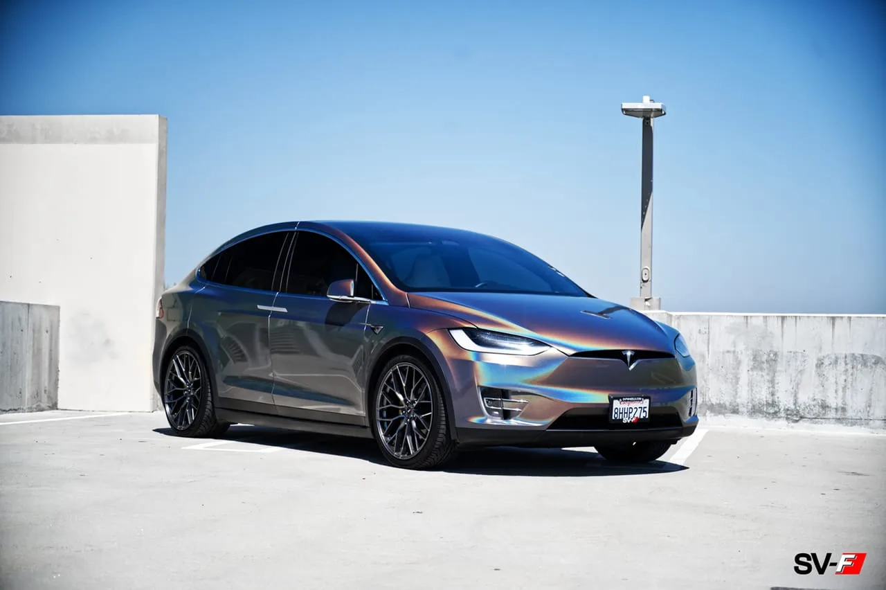 Savini Forged Wheels on Tesla Model X Original (2015-2021), photo 9