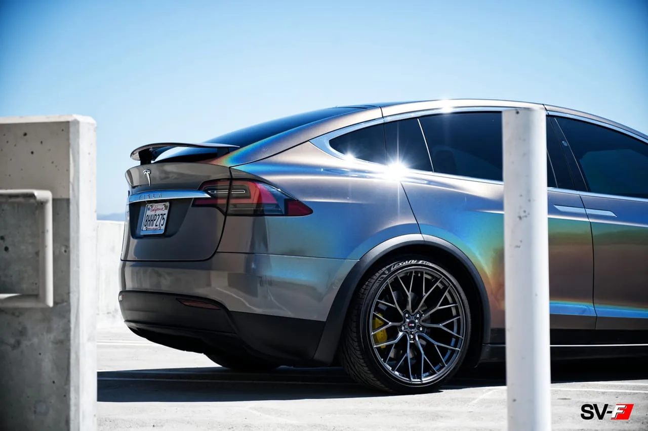 Savini Forged Wheels on Tesla Model X Original (2015-2021), photo 8