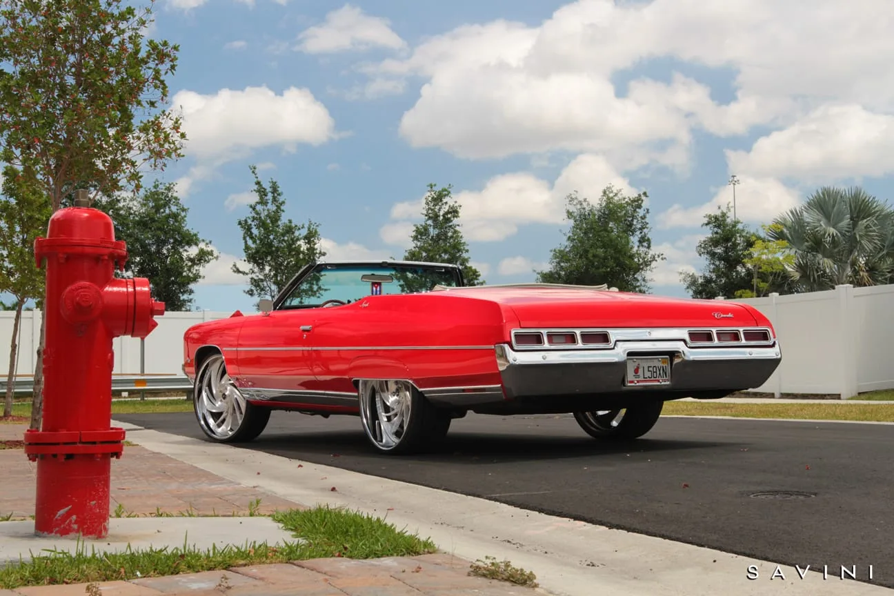 Savini Forged Wheels on Chevrolet Impala 5th gen (B-body)