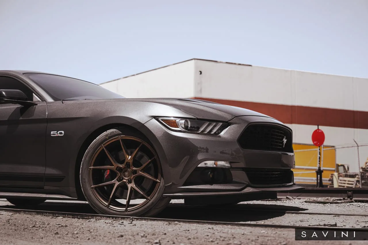 Savini Forged Wheels on Ford Mustang S550.1, photo 2