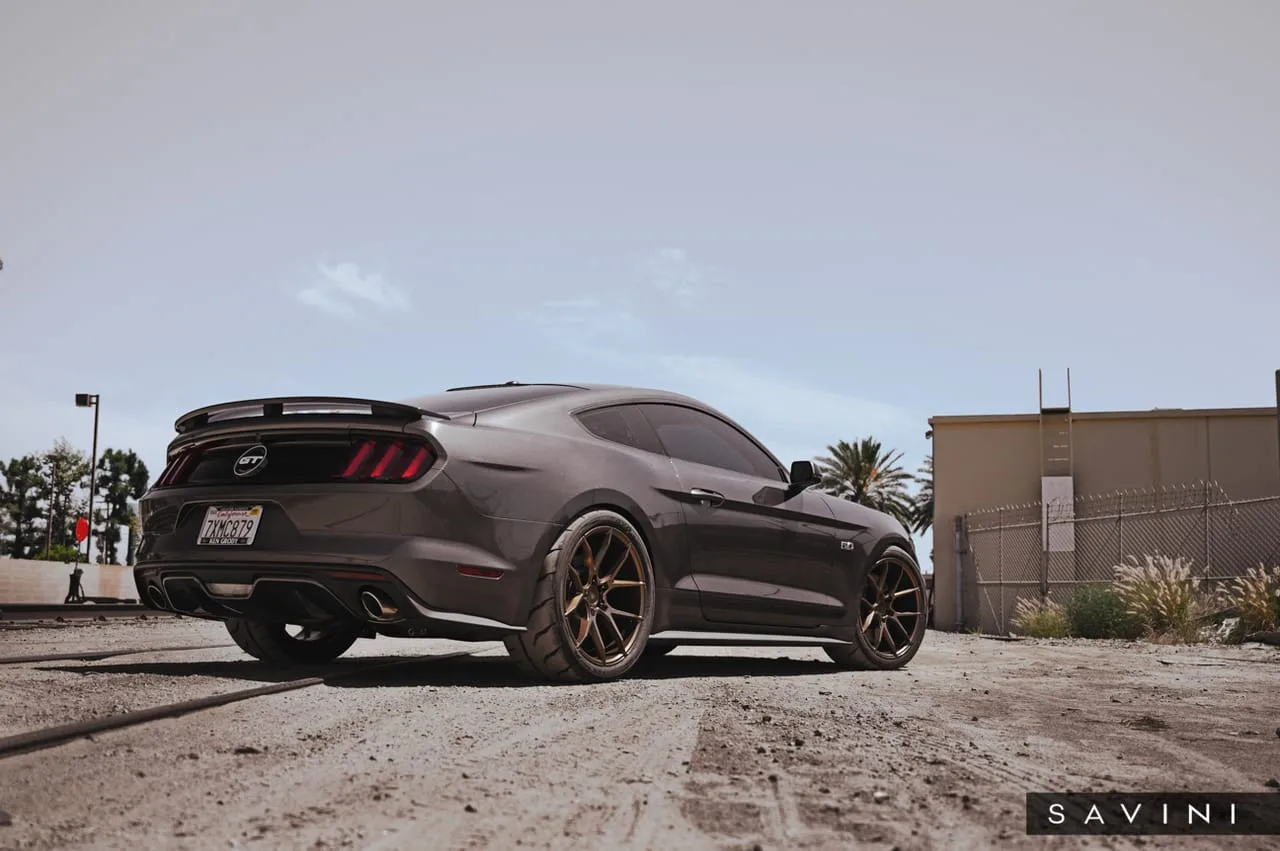 Savini Forged Wheels on Ford Mustang S550.1, photo 5