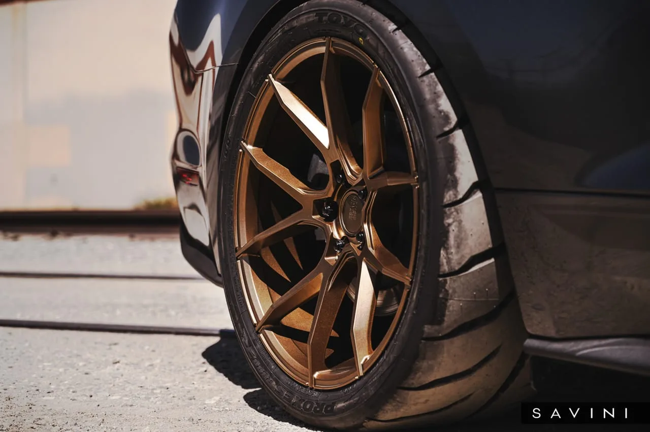 Savini Forged Wheels on Ford Mustang S550.1, photo 4