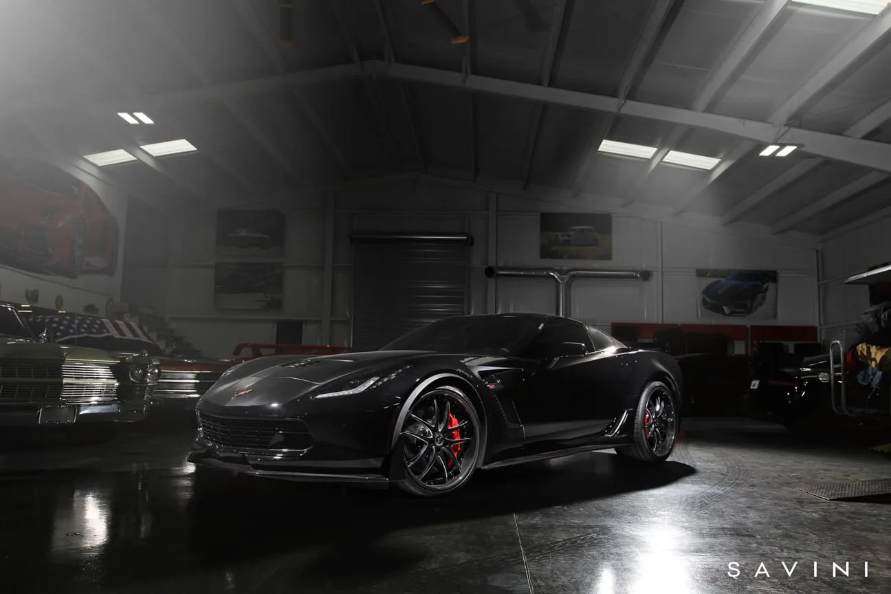 Savini Forged Wheels on Chevrolet Corvette C7