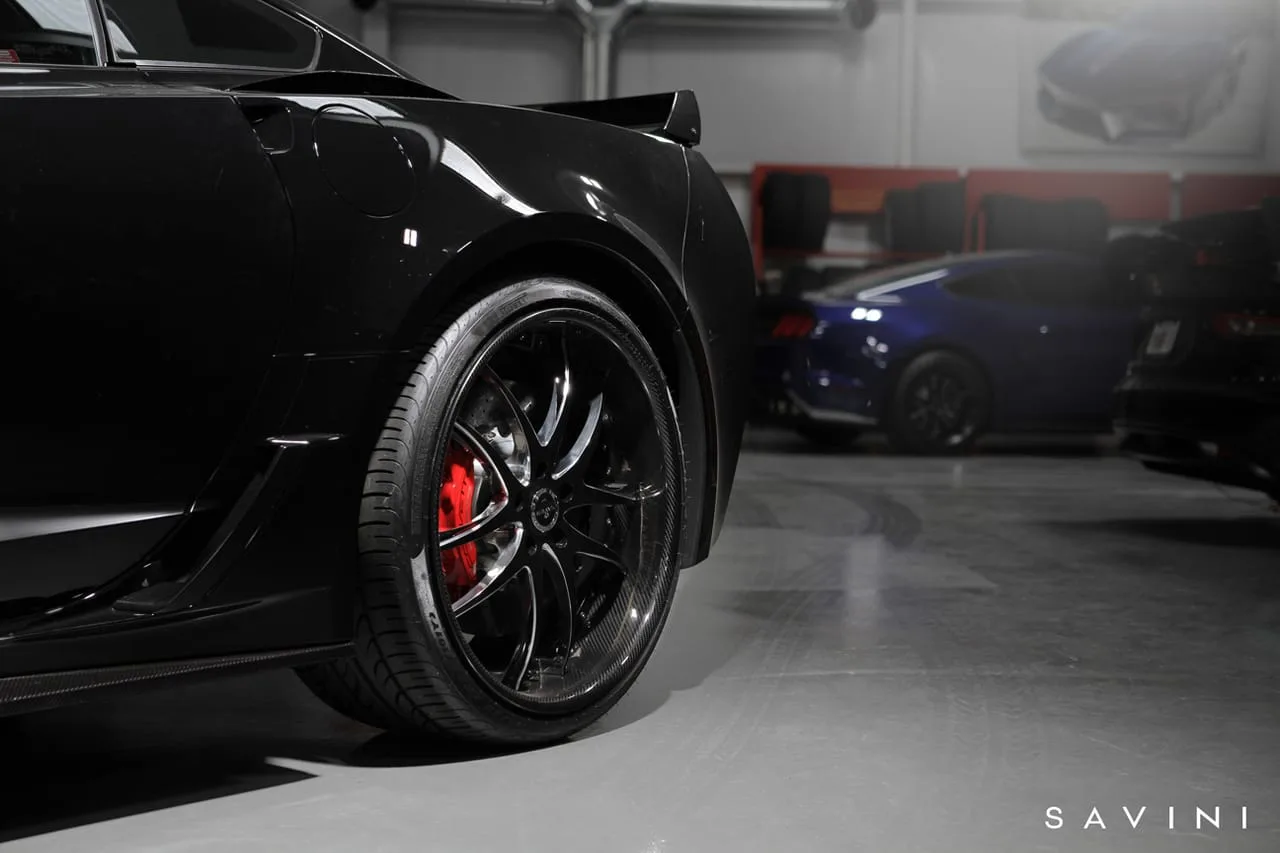 Savini Forged Wheels on Chevrolet Corvette C7, photo 3