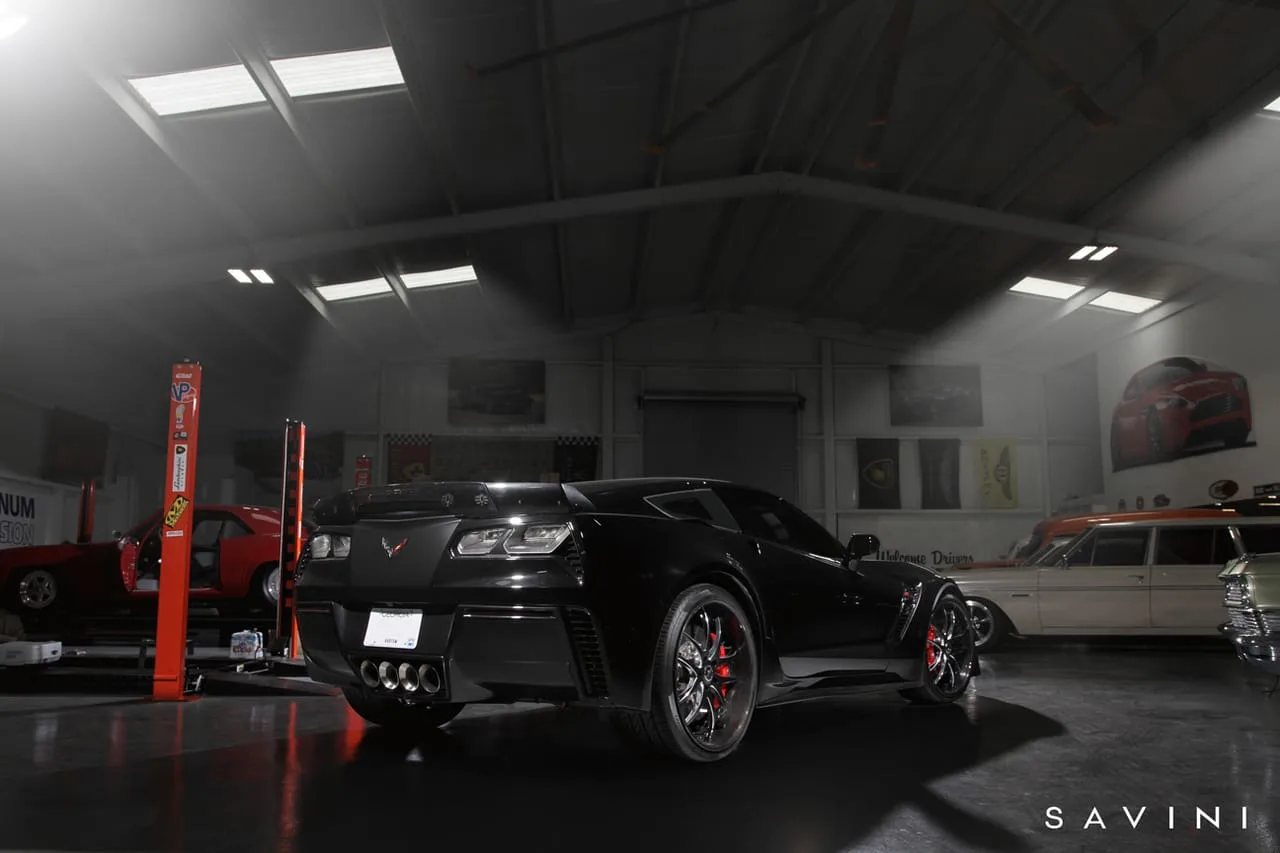 Savini Forged Wheels on Chevrolet Corvette C7, photo 6