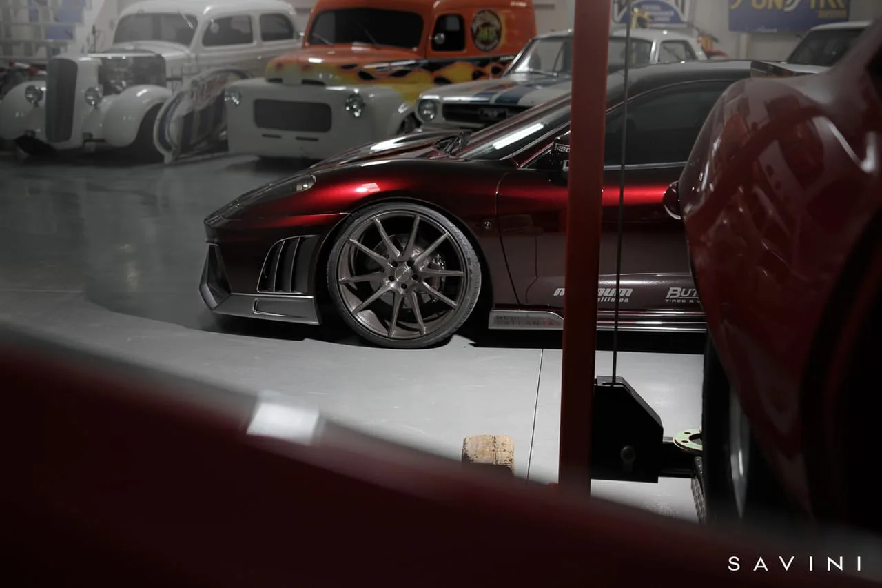 Savini Forged Wheels on Ferrari F430 F131 E, photo 6