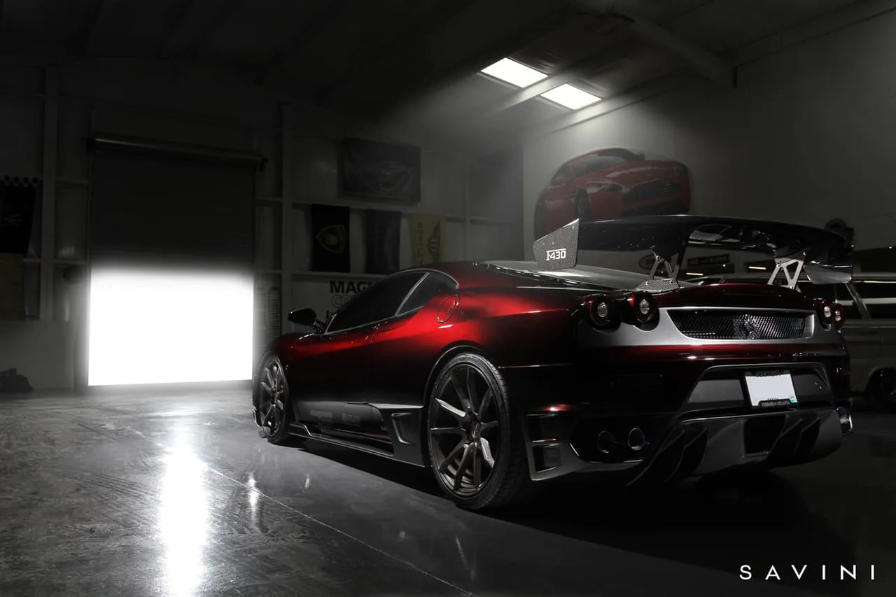 Savini Forged Wheels on Ferrari F430 F131 E, photo 2