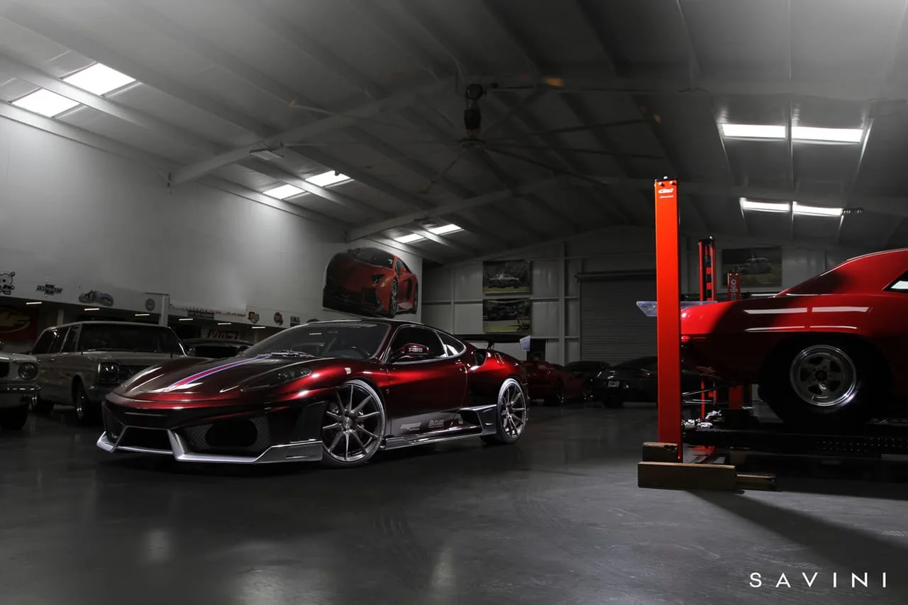 Savini Forged Wheels on Ferrari F430 F131 E, photo 3