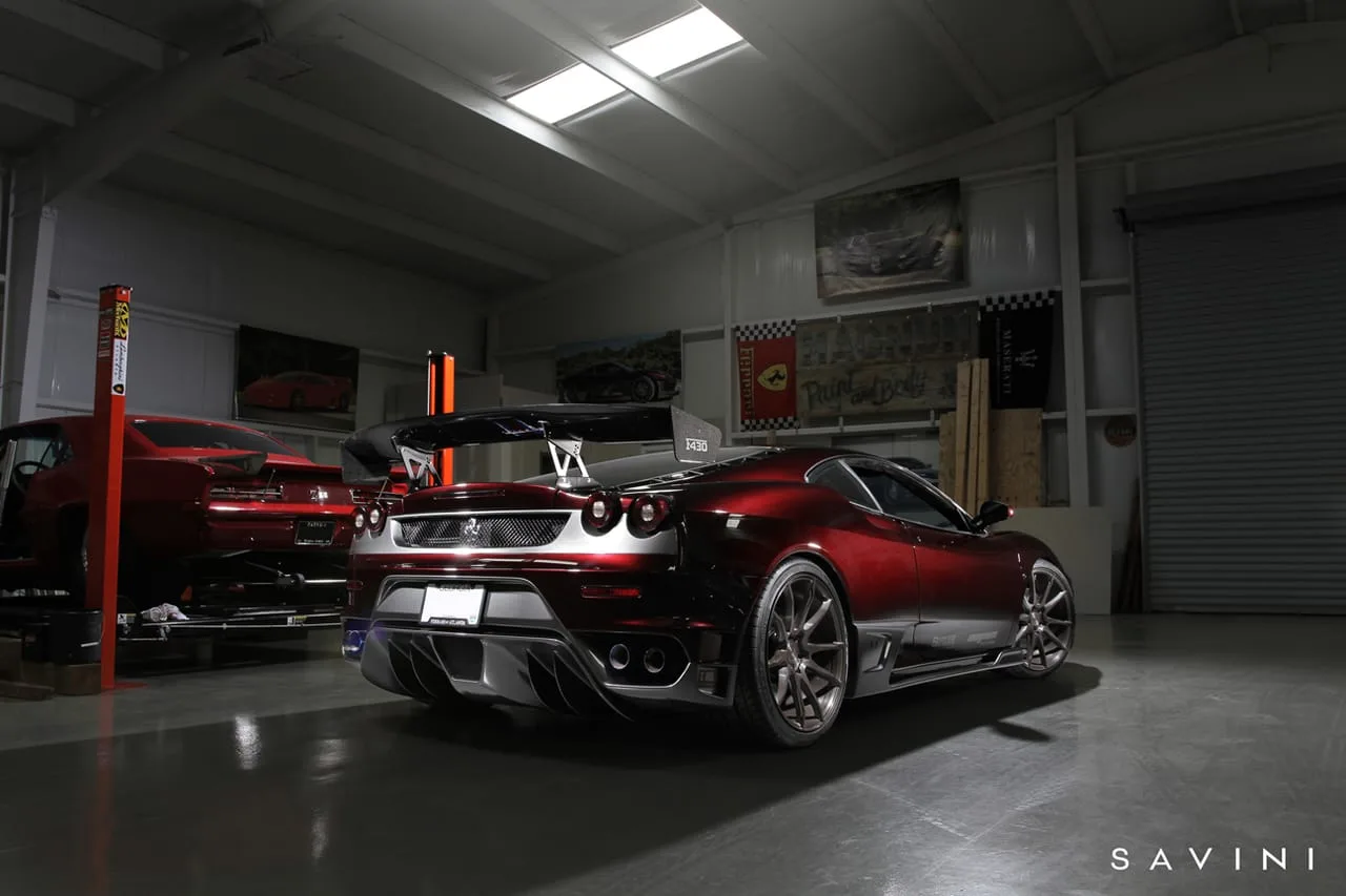 Savini Forged Wheels on Ferrari F430 F131 E, photo 4