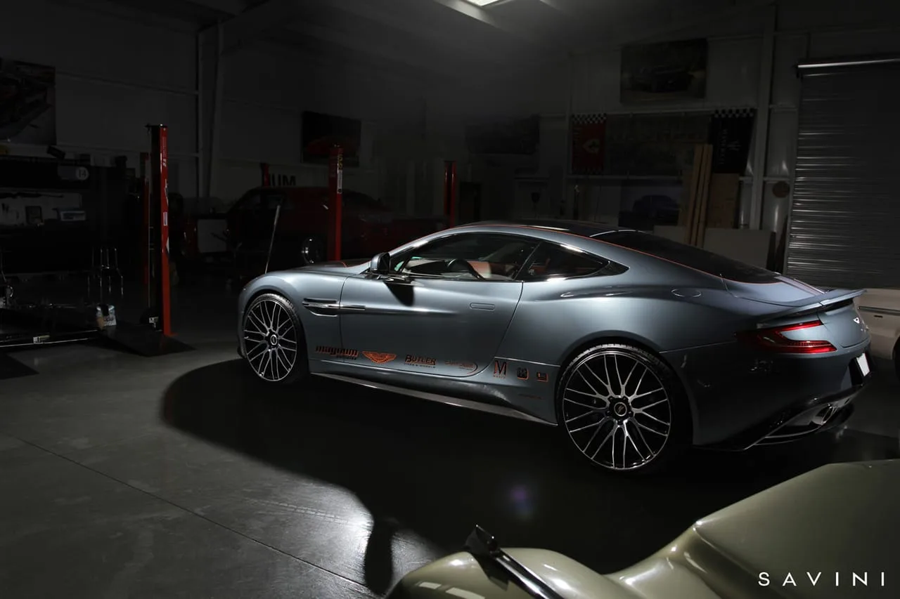 Savini Forged Wheels on Aston Martin Vantage (2018).1