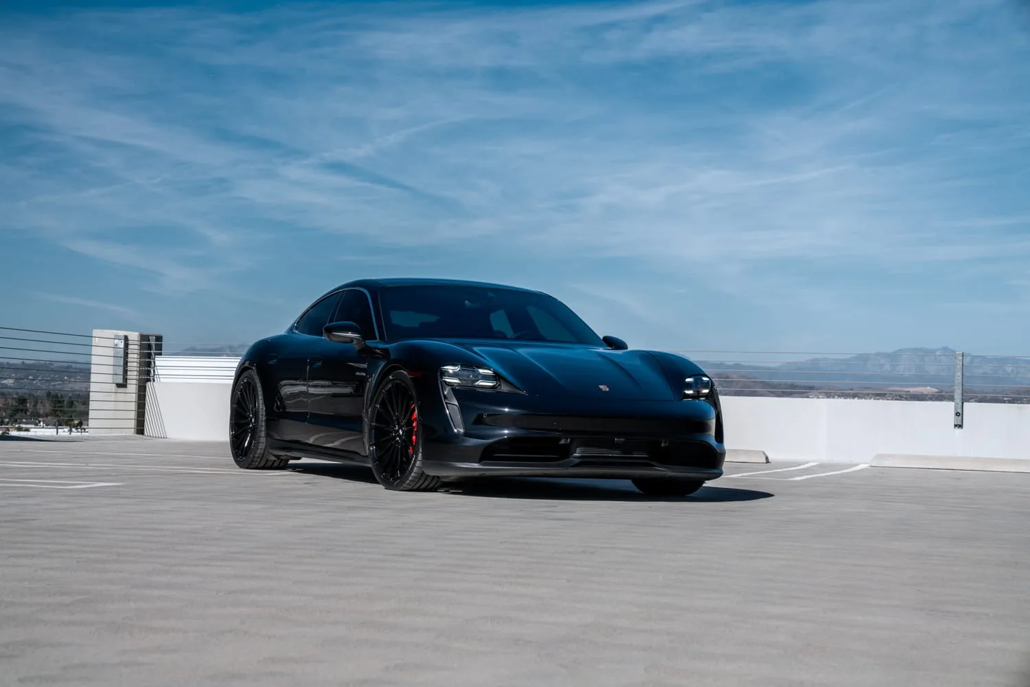 Savini Forged Wheels on Porsche Taycan J1.1
