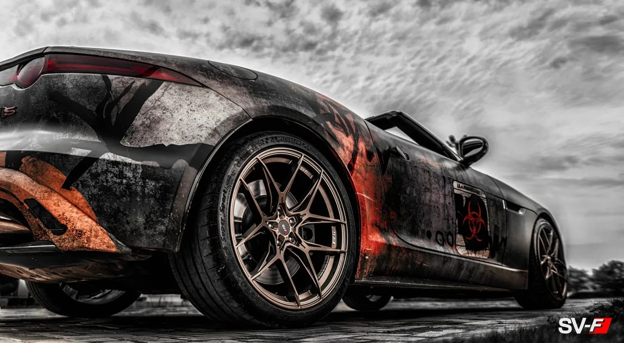 Savini Forged Wheels on Jaguar F-TYPE X152.1, photo 2