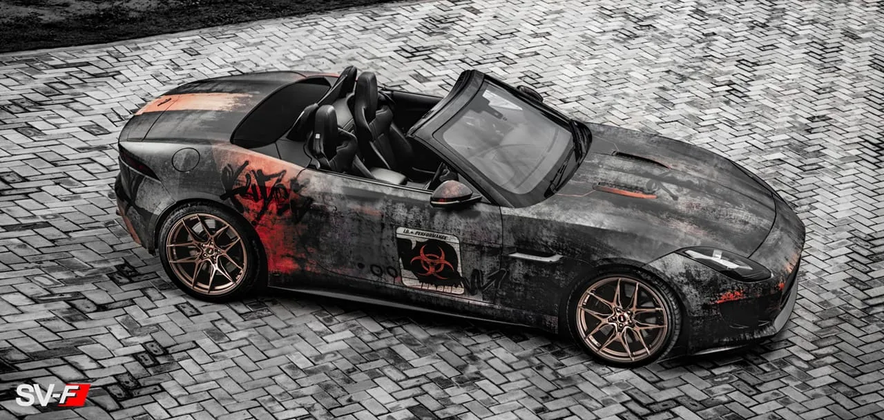 Savini Forged Wheels on Jaguar F-TYPE X152.1, photo 6