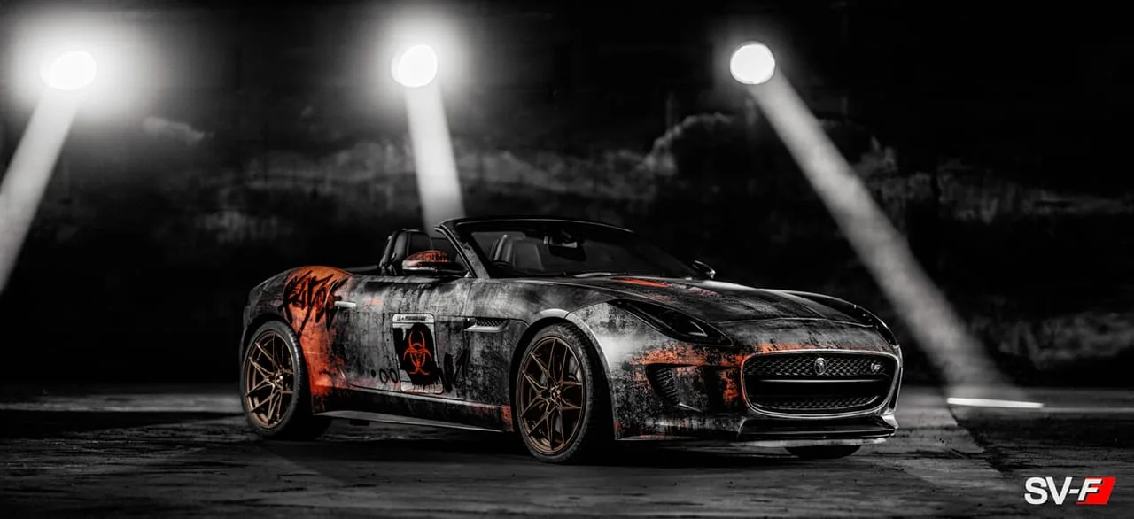 Savini Forged Wheels on Jaguar F-TYPE X152.1, photo 4