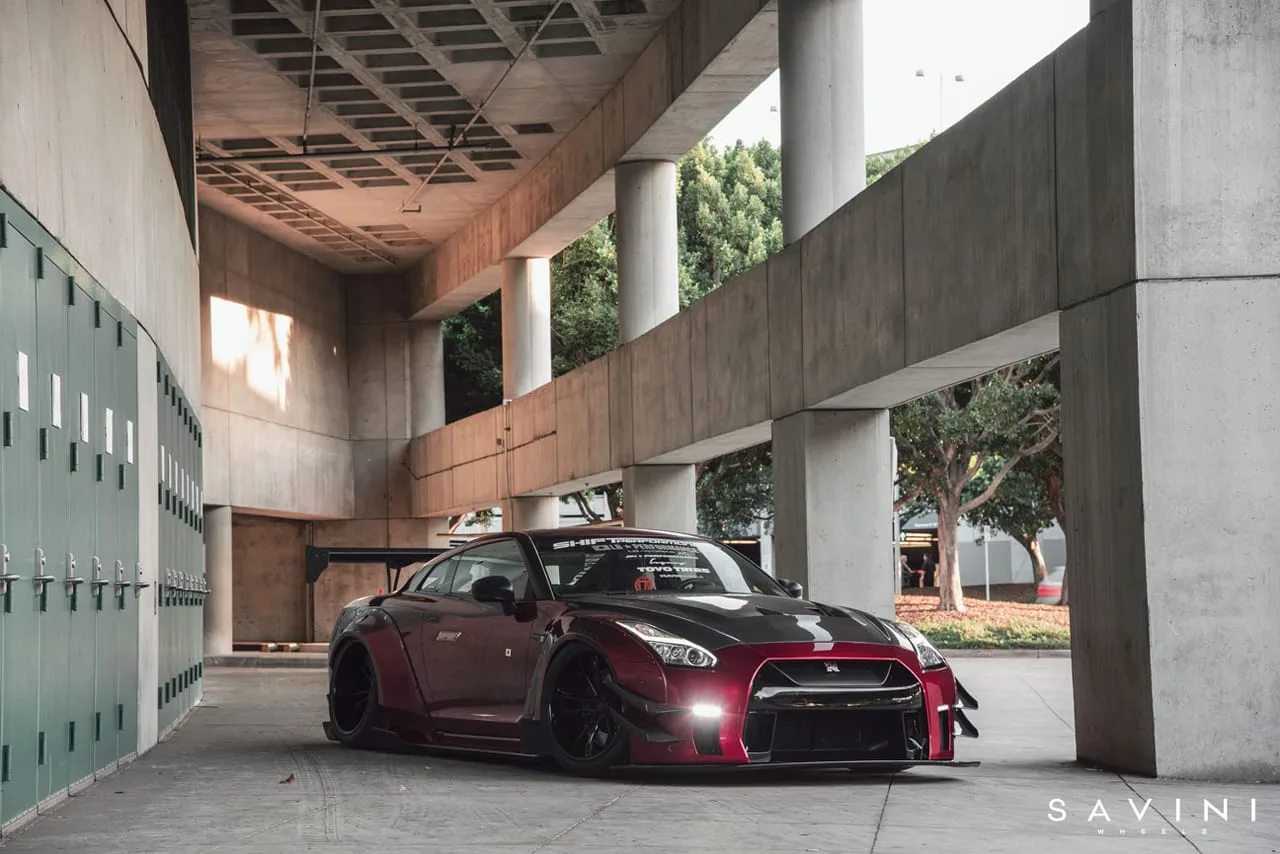 Savini Forged Wheels on Nissan GT-R R35.1, photo 9