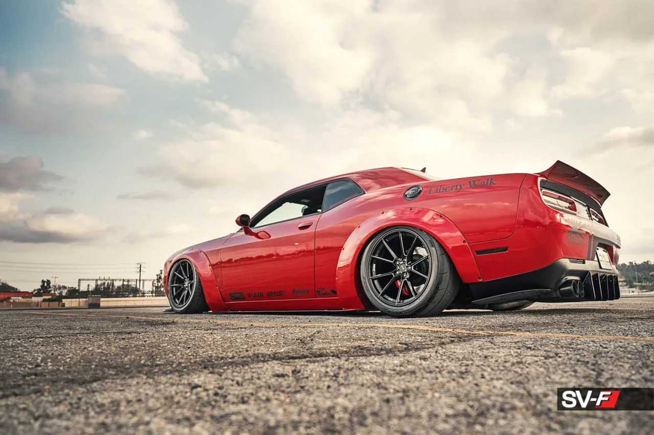 Savini Forged Wheels on Dodge Challenger LC (3rd gen), photo 5