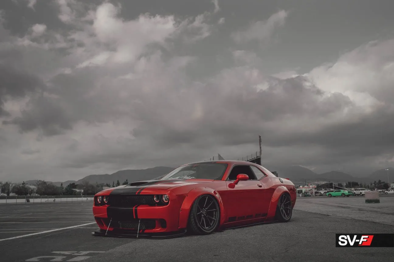Savini Forged Wheels on Dodge Challenger LC (3rd gen)