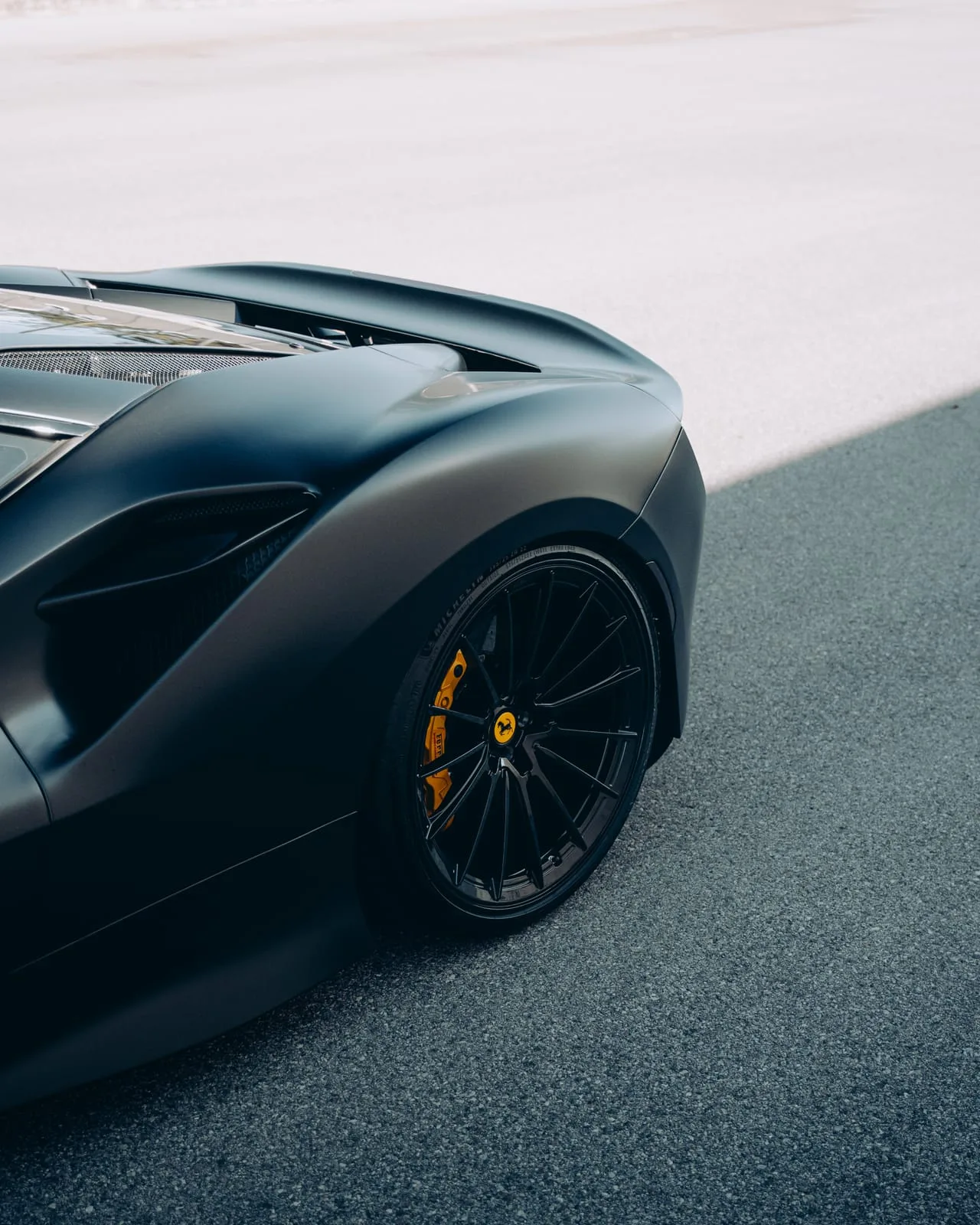 Savini R2 Gloss Black on Ferrari F8 F142MFL, photo 8