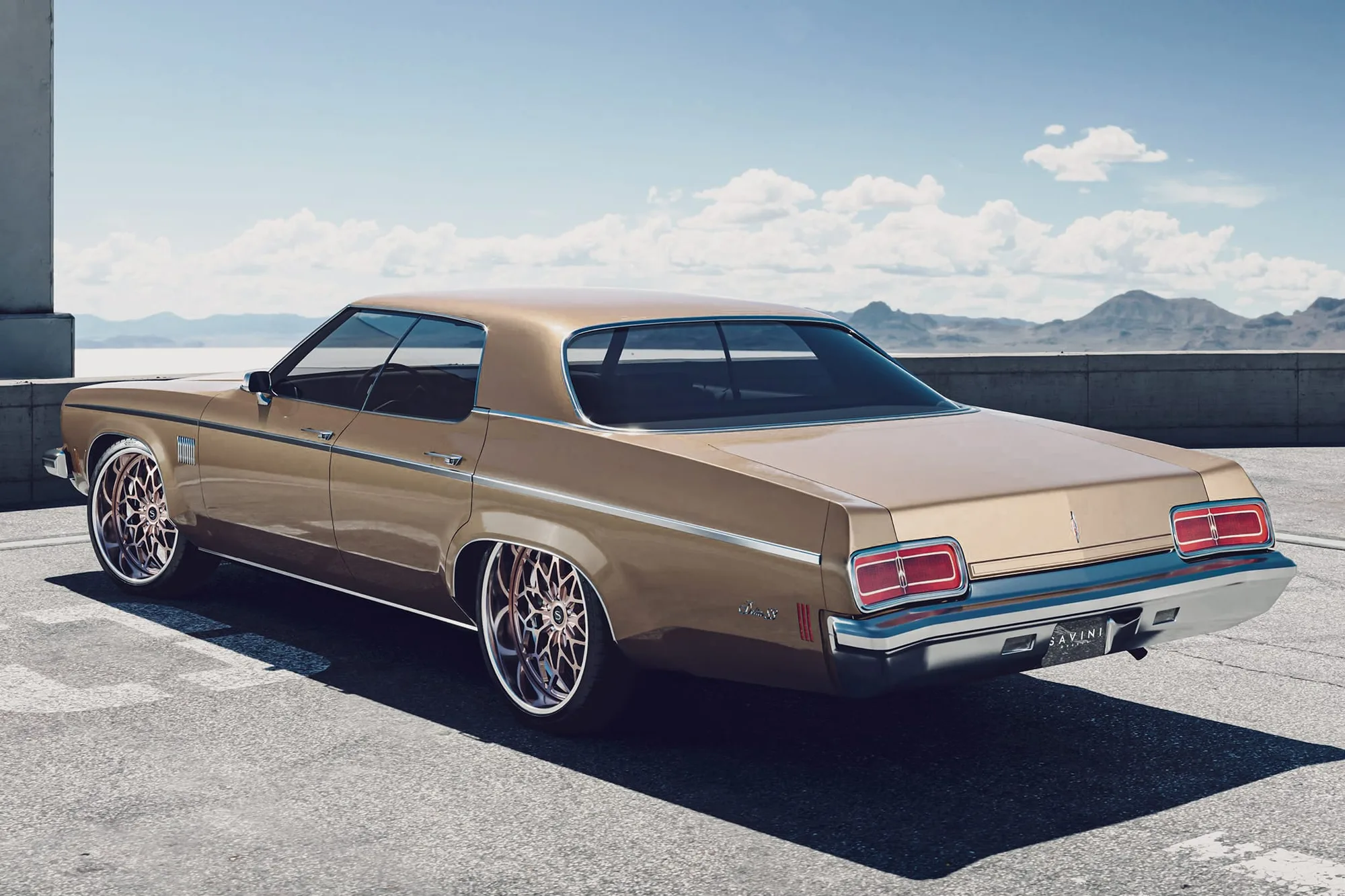Savini SD-38 on Oldsmobile Delta 88 B-body (1971-1976)