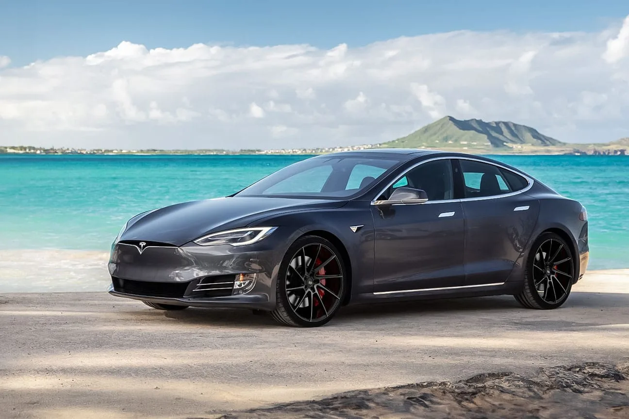Savini SV-F5 Gloss Black on Tesla Model S Original (2012-2016), photo 2