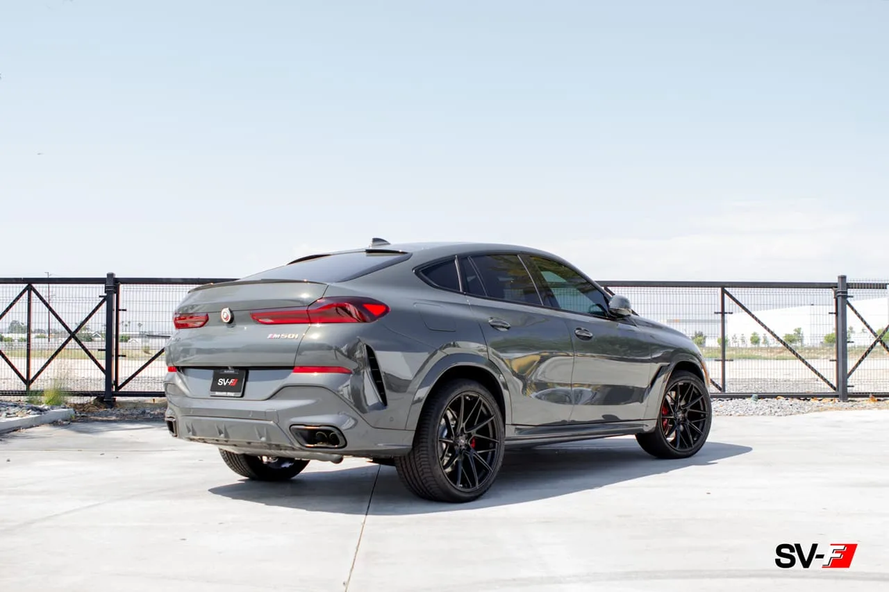 Savini SV-F6 Gloss Black on BMW X6 G06.1, photo 5