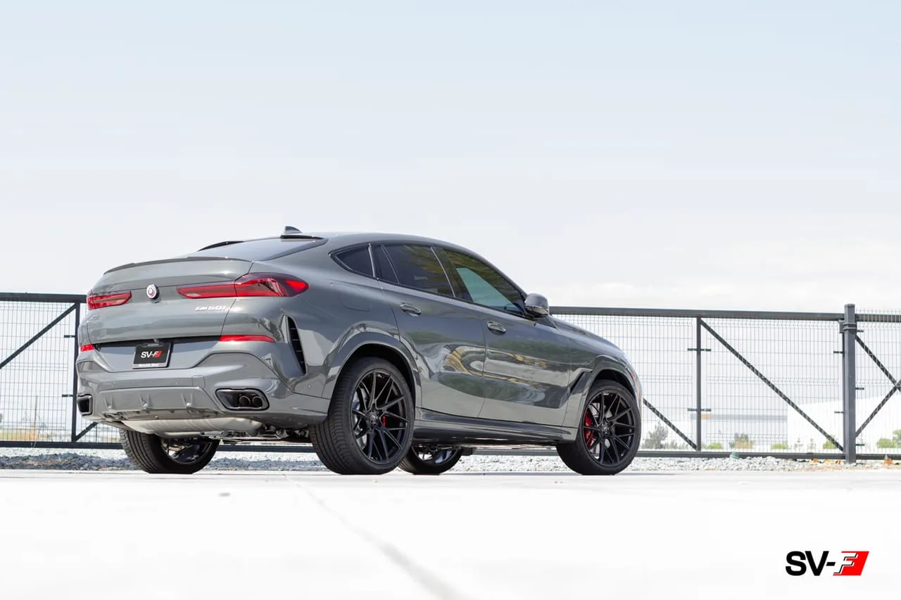 Savini SV-F6 Gloss Black on BMW X6 G06.1, photo 6