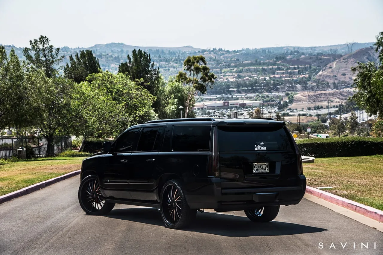 Savini SV64 Xlt on Cadillac Escalade 4th gen (GMT K2XX), photo 7