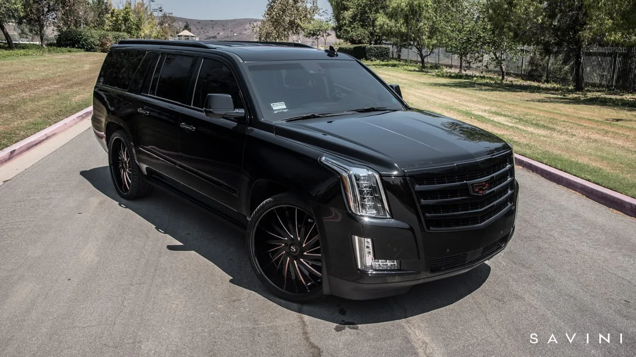 Savini SV64 Xlt on Cadillac Escalade 4th gen (GMT K2XX), photo 5