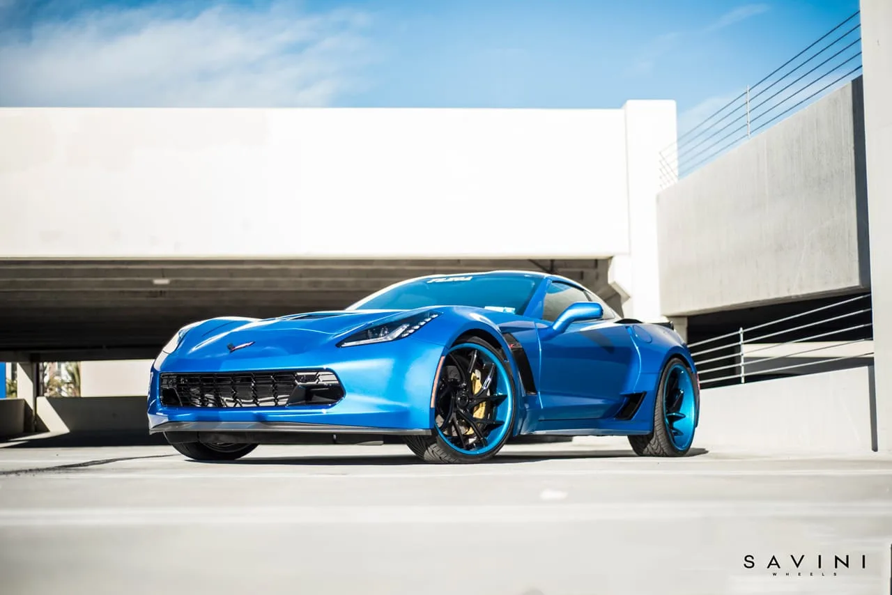 Savini SV67 on Chevrolet Corvette C7, photo 8