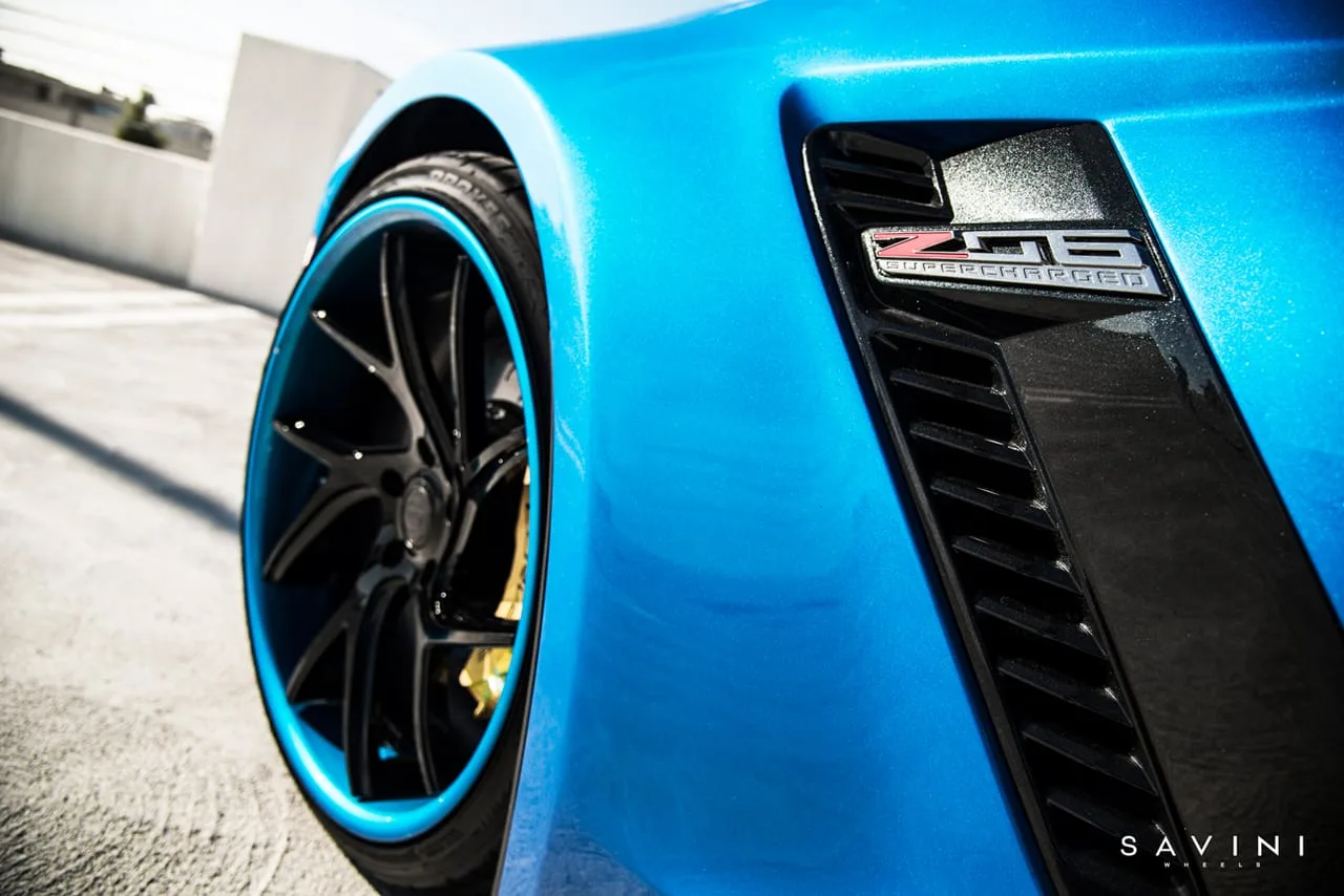 Savini SV67 on Chevrolet Corvette C7, photo 6