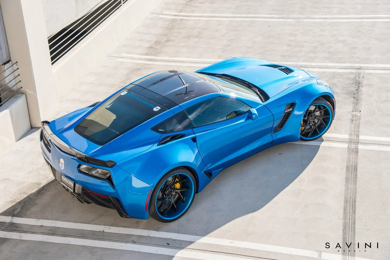 Savini SV67 on Chevrolet Corvette C7, photo 2