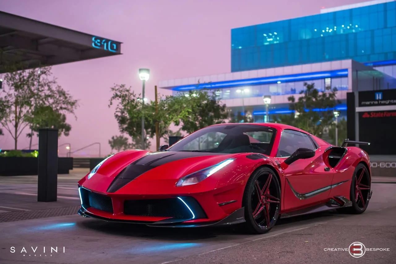 Savini SV71 D on Ferrari 488, photo 5
