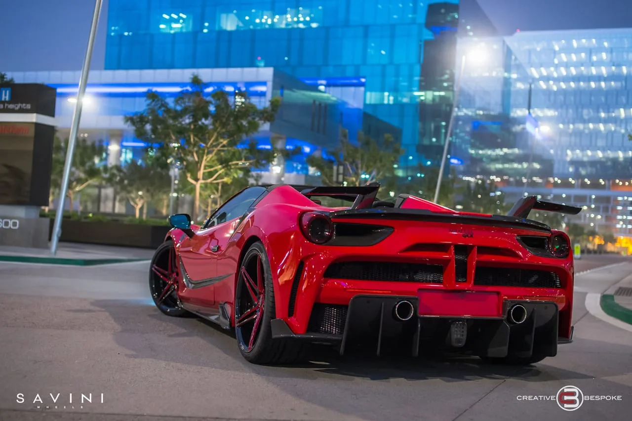 Savini SV71 D on Ferrari 488, photo 3