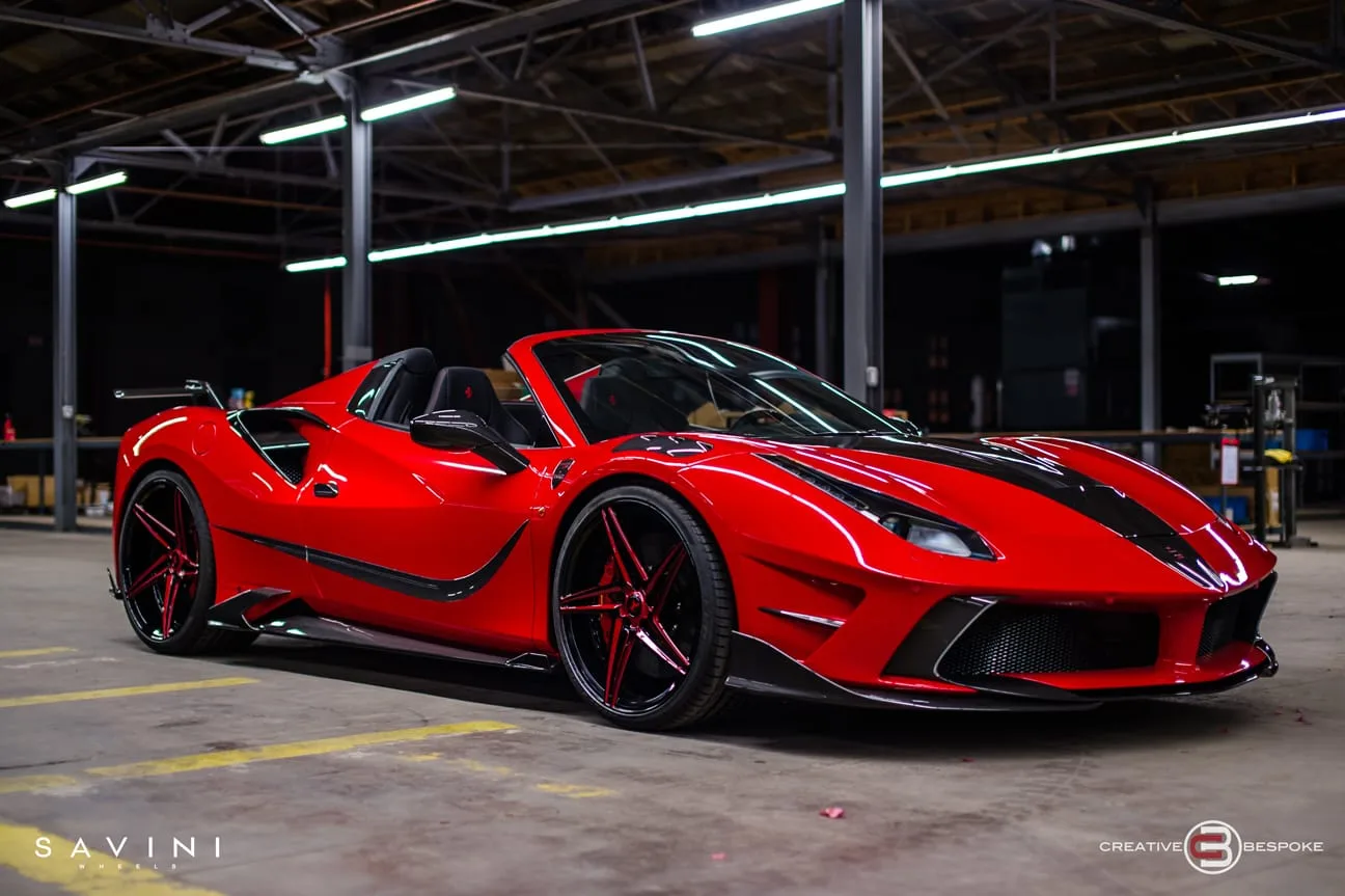 Savini SV71 D on Ferrari 488