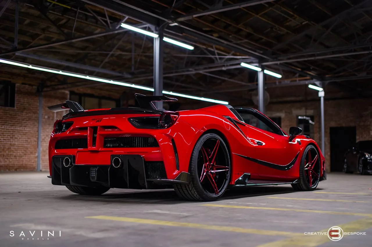Savini SV71 D on Ferrari 488, photo 2