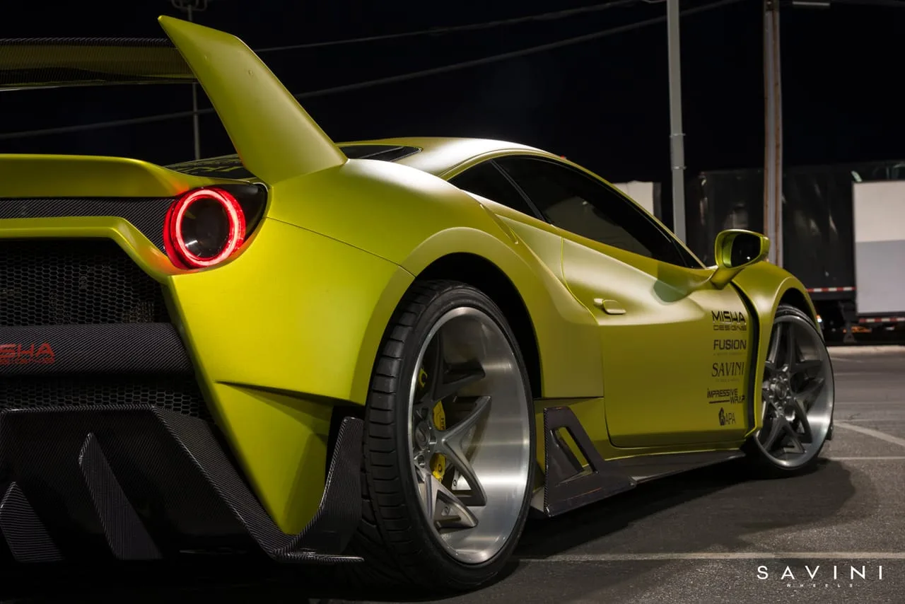 Savini SV76 on Ferrari 488, photo 5