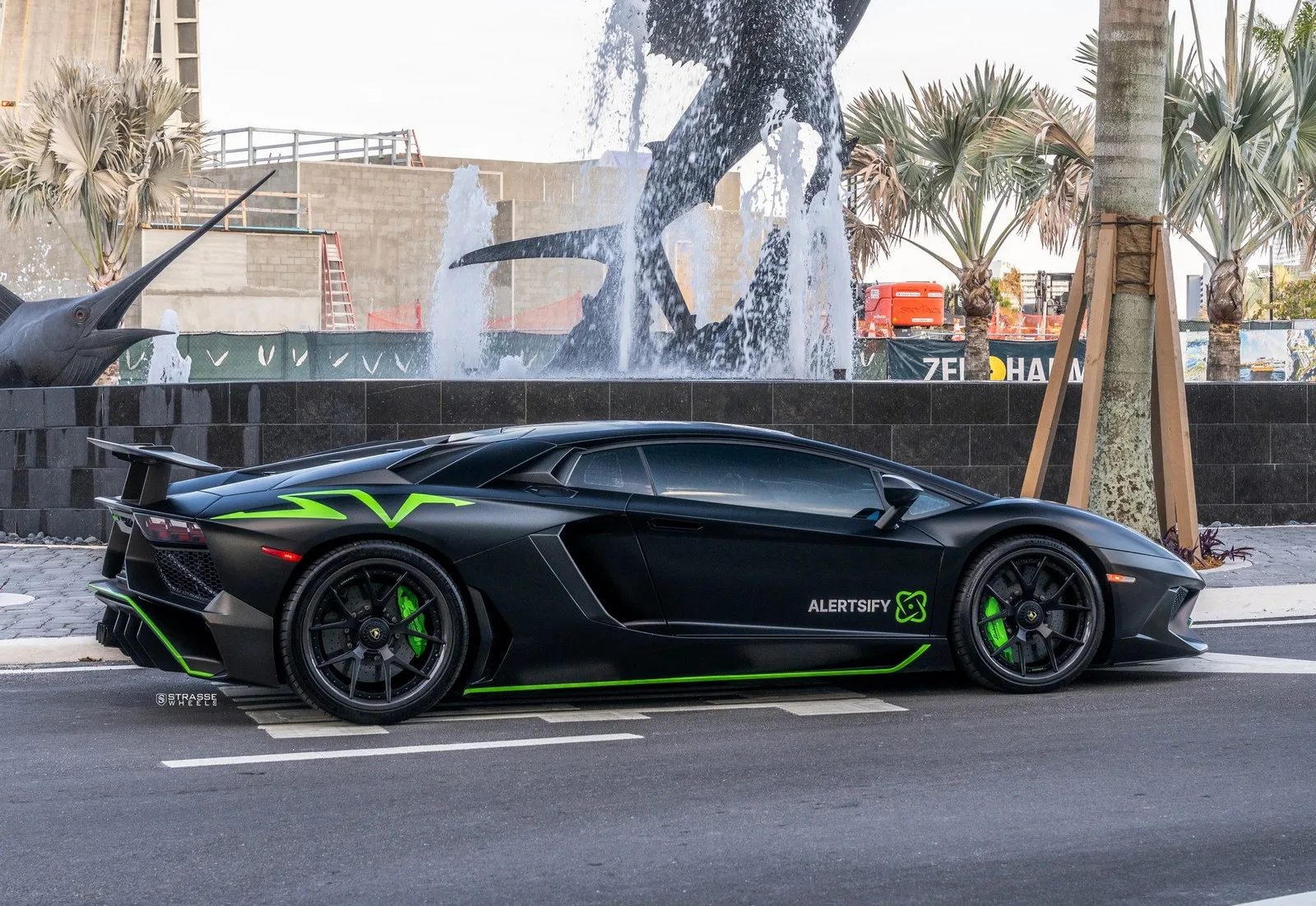 Strasse CL5R Ultralight Carbon Series on Lamborghini Aventador First Gen.1, photo 12