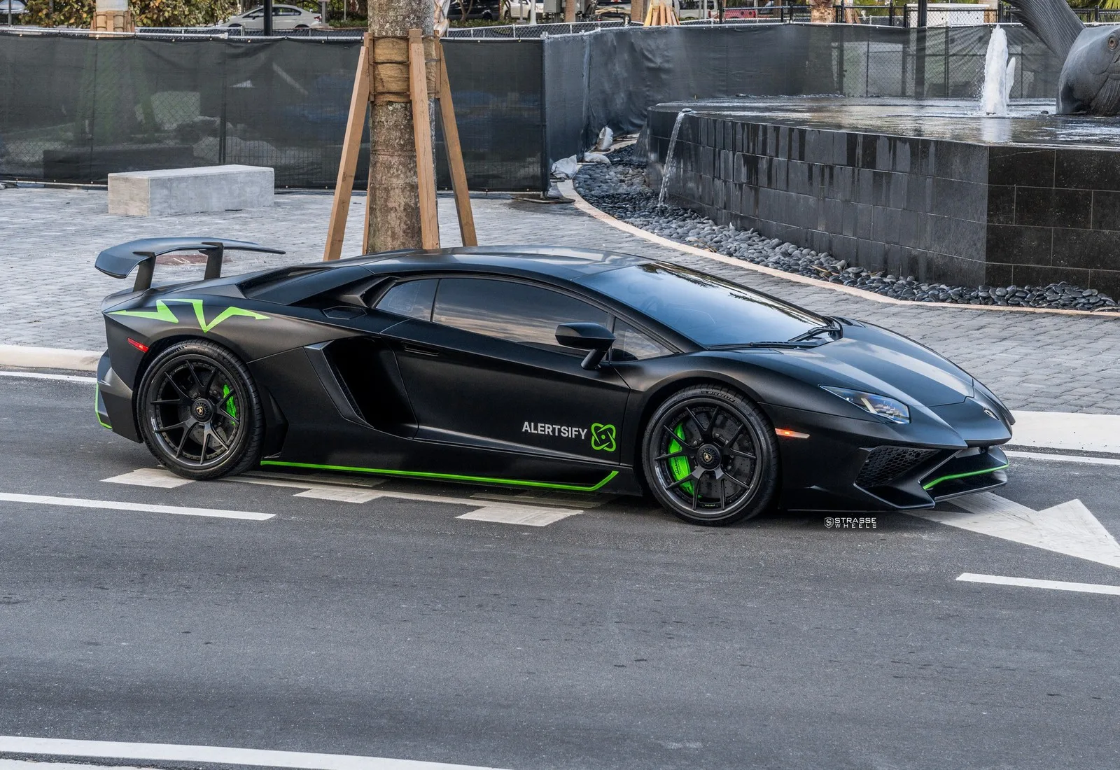 Strasse CL5R Ultralight Carbon Series on Lamborghini Aventador First Gen.1, photo 6