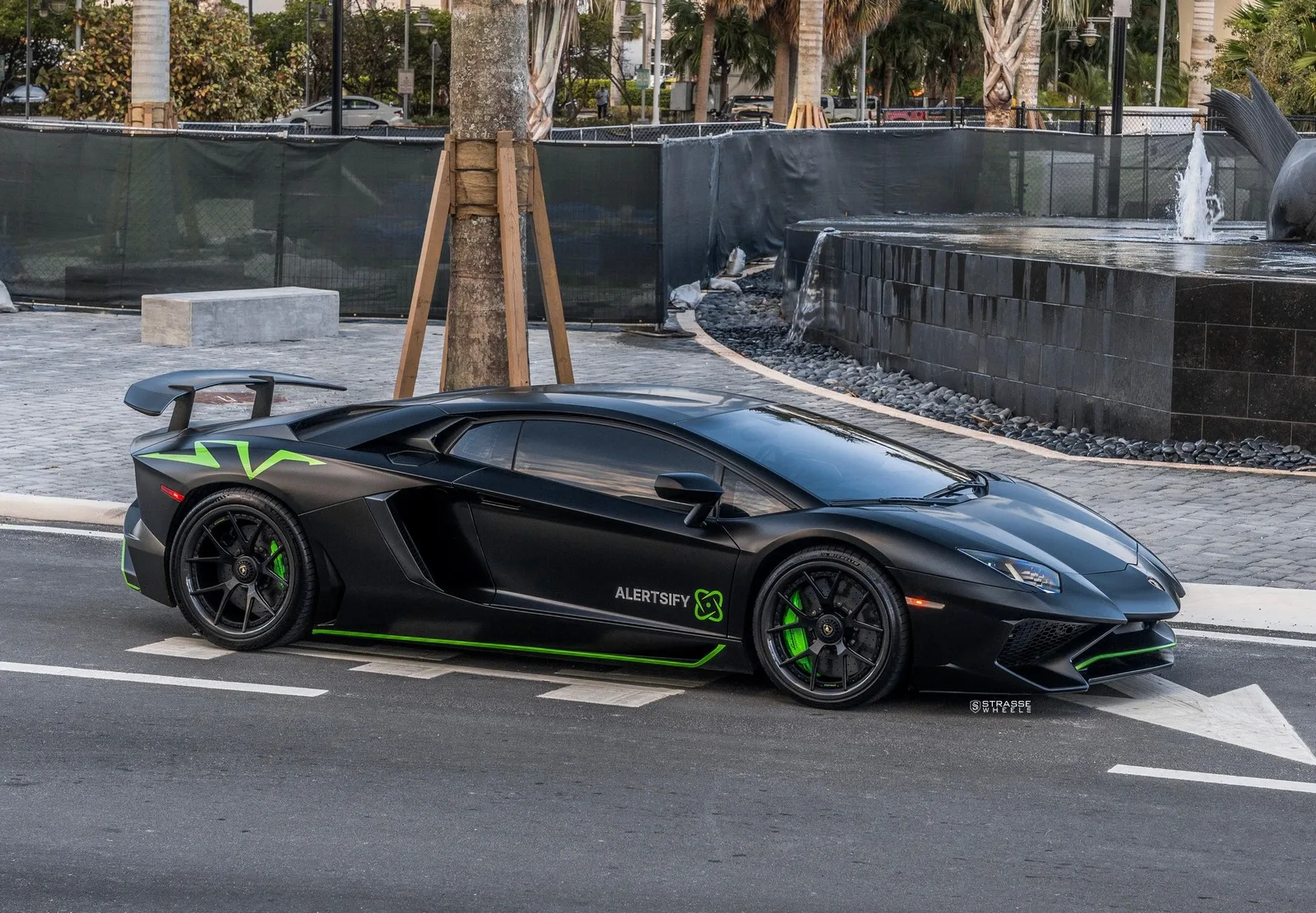 Strasse CL5R Ultralight Carbon Series on Lamborghini Aventador First Gen.1, photo 5
