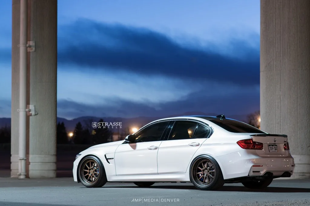 Strasse R10 Competition Series on BMW M3 F80.1, photo 12