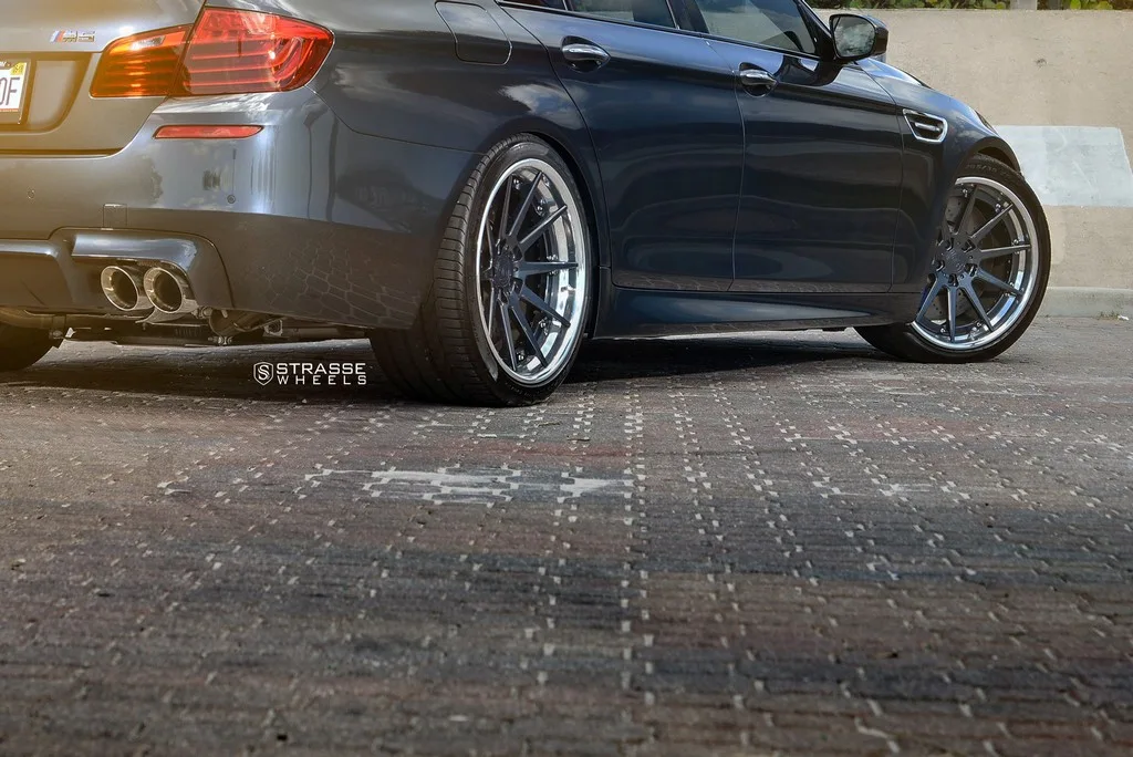 Strasse R10 Deep Concave FS on BMW M5 F10.1, photo 12