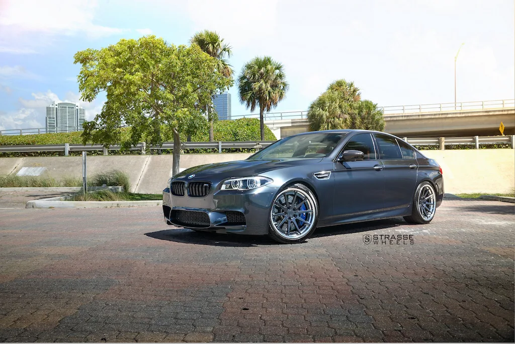 Strasse R10 Deep Concave FS on BMW M5 F10.1, photo 8