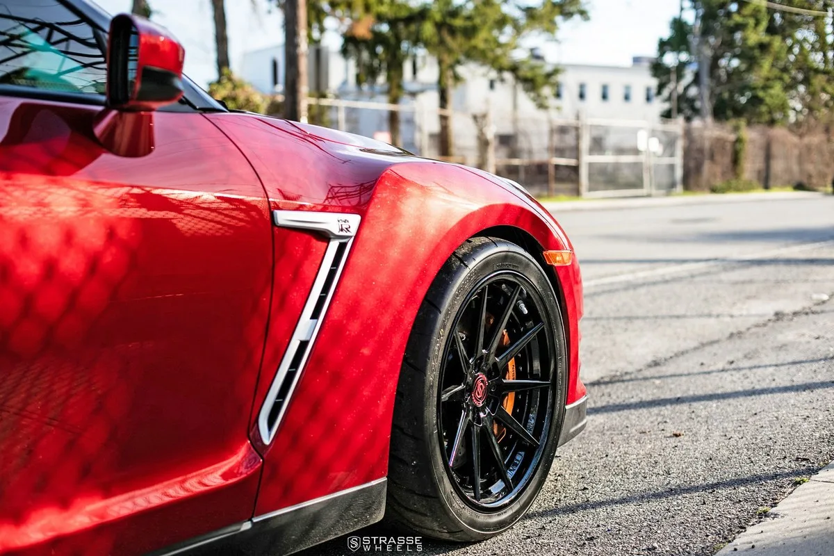 Strasse R10 Deep Concave FS on Nissan GT-R R35.1, photo 9