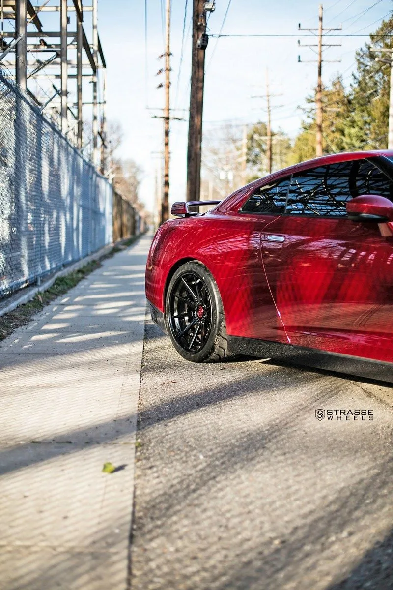 Strasse R10 Deep Concave FS on Nissan GT-R R35.1, photo 12