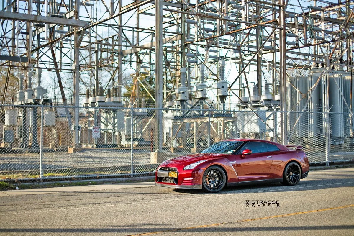Strasse R10 Deep Concave FS on Nissan GT-R R35.1, photo 4